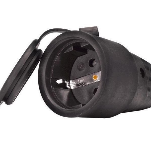 Розетка каучук с/з 16А 250В IP44 (LM1301) UNIVersal (5/25/200)