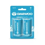 Батарейка R 20 щелочная 1.5 V DAEWOO Heavy Duty BL-2