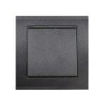 Выключатель 1 кл Бриллиант графит с/у UNIVersal