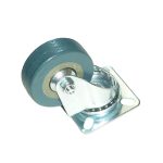 Ролик мебельный поворотный 50*17 площадка 5*5см (1/200)