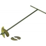 Бур садовый удлиненный со сменными насадками 160/200мм L-2м (5)