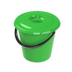 Ведро с крышкой 10л (высший сорт)