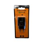 Зарядное устройство универсальное от сети 5V 3.1A USB S-20 черный 3.0 быстрая зарядка блистер