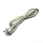 Шнур с вилкой 1,7м ПВС 2*1,5 б/з белый