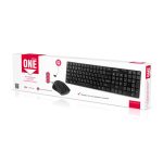 Комплект: клавиатура+мышь 229352AG черный Smartbay ONE (1/10)