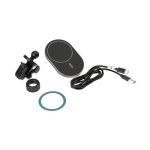 Автодержатель с беспроводной зарядкой MagSafe 15Вт REXANT