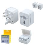 Адаптер туристический сетевой В-52 Трансформер 3 в 1 в боксе (1/100)