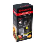 Соковыжималка SAKURA SA-6513BGR 200Вт шнековая