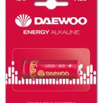 Батарейка для сигнализаций алкалиновая А 23  12 V ALKALINE DAEWOO LR23A BL-1