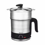 Чайник эл. SAKURA SA-2132 многофункциональный: кастрюля+пароварка 1,5л, 1500Вт, нерж