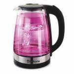 Чайник эл. SAKURA SA-2744P 1500/1800Вт, двойная стенка, пластик/стекло