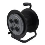 Катушка для удлинителя 4 с/з УХЗ-16-4-хх-К мини IP20 серая