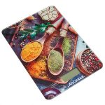 Весы кухонные электронные АКСИНЬЯ КС-6517 5кг Специи, стекло (1/24)
