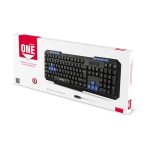 Клавиатура проводная USB Smartbuy ONE 221 мультимедийная черная (1/20)