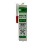 Герметик силиконовый 260мл санитарный прозрачный MasterTeks HomeMaster (1/12)