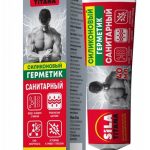 Герметик силиконовый SILA TITANA универсальный 40мл (белый) ал. туба (1/42)