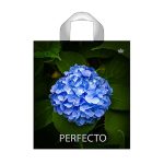 Пакет с петлевой ручкой 350*310*0,095 Соэкструзия ПЕРФЕКТО Гортензия (1/25/300)