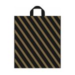 Пакет с петлевой ручкой 420*380*0,043 ПВД Золотая полоса эконом (1/50/500)