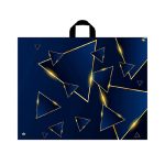 Пакет с петлевой ручкой 550*700*0,050 ПВД Свечение (1/25/300)