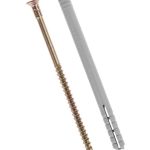 Дюбель с гвоздем грибовидный бортик  6*60 (100шт/уп)