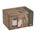 Набор для специй с сахарницей 360мл, на бамбуковой подставку KRISPY (1/24)