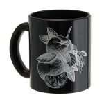 Кружка 300мл 1208/DPP МАНДАРИН черн/бел (1/24)