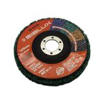 Круг-диск шлифовальный коралловый зачистной для УШМ 125*22 зеленый (1/200)