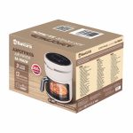 Аэрогриль SAKURA SA-7682W 1200Вт, 3л 60мин таймер, закаленное стекло