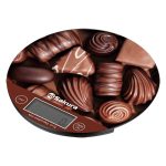 Весы кухонные электронные SAKURA SA-6076C 8кг шоколад