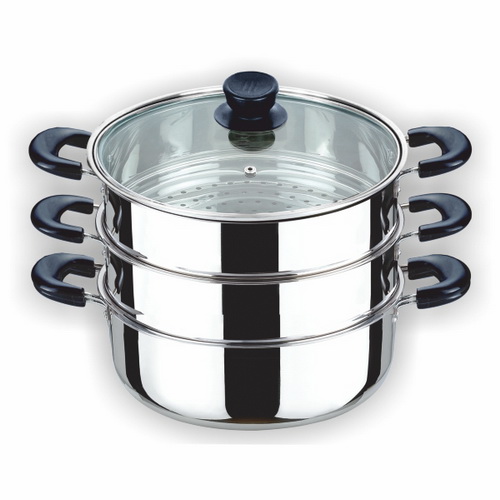 Кастрюля-Мантоварка SAKURA SA-662 11.5л, 2 яруса по 7см, d-24см, Кастрюля-Мантоварка SAKURA SA-662 11.5л, 2 яруса по 7см, d-24см,