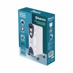 Радиатор маслянный SAKURA SA-0329WG 2000Вт, 9 секций, белый/серый