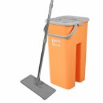 Набор для влажной уборки Happy Panda HP-MB08P ведро 2 секции*3л, с мех отжатия, персик