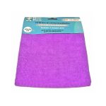 Тряпка для пола Happy Panda HP-CL06V  40*50см, микрофибра, фиолетовая, 250гр/м3