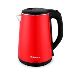 Чайник эл. SAKURA SA-2150BR 1,8л 1800Вт,  диск, двухслойный металлический корпус (1/12)