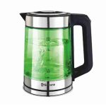 Чайник эл. SAKURA SA-2746GR 2л, 1500/1800Вт, двуслойный корпус, стекло/пластик