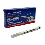 Маркер перманентный белый с тонким стержнем X-PERT (10)