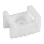 Площадка под стяжку для прямого монтажа 22*16мм белая (100шт/уп) REXANT