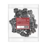 Площадка под стяжку усиленная для прямого монтажа 35*35мм черная (50шт/уп) REXANT