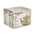 Чайник для плит 1,2л эмалированный, с фильтром нерж ПРОВАНС EM-1333 (1/8)