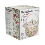 Чайник для плит со свистком EM-1317 2,5л эмалированный ПРОВАНС (1/6)