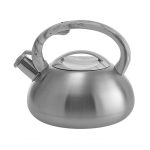 Чайник для плит со свистком WEBBER BE-0598 3л, нерж, сатин (1/12)