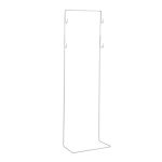 Подставка для светильника 650мм, 2 уровня, металлическая, белая TM UNIEL