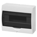 Бокс ЩРН-П-12 модулей, навесной, пластик, белый, дымчатая дверца, без шин, IP41 TDM