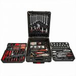 Набор инструментов КУЗЬМИЧ НИК-001/187, 187 предметов в алюминиевом кейсе, 4 поддона (1)