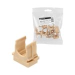 Крепеж-клипса для трубы 16 мм (10 шт) "ЭКО" (сосна) TDM