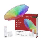 Светильник светодиодный с пультом 125Вт 3000-6500К 10000Лм COMFORT DIAMOND-RGB 500*105 IN HOME