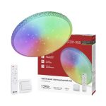 Светильник светодиодный с пультом 125Вт 3000-6500К 10000Лм COMFORT MYSTERY-RGB 500*80 IN HOME