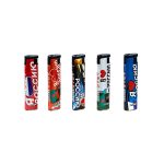 Зажигалка кремниевая 157-Россия разноцветные HYTIME (50/1500)