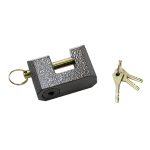 Замок навесной гаражный П-образный 90мм чугун с покрытием (1/20)