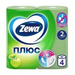 Туалетная бумага Zewa яблоко (4шт/уп)